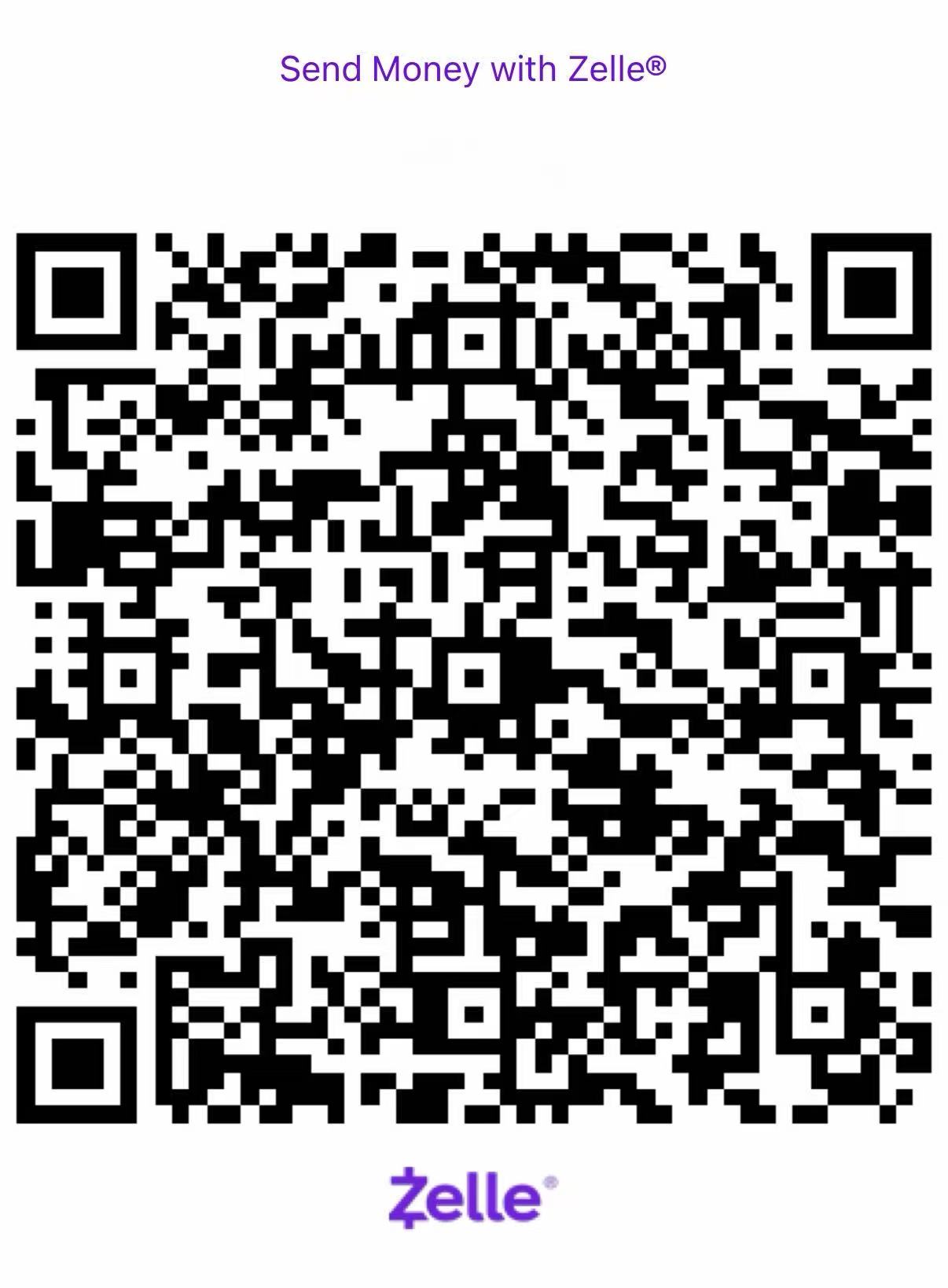 Zelle payment information for Wendy